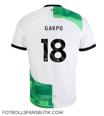 Liverpool Cody Gakpo #18 Replika Bortatröja 2023-24 Kortärmad